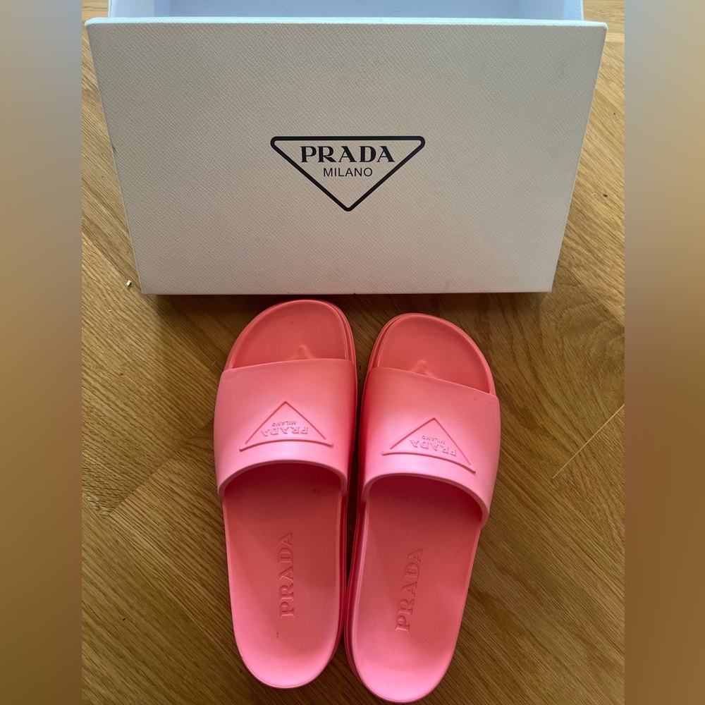 Prada Rubber Slides